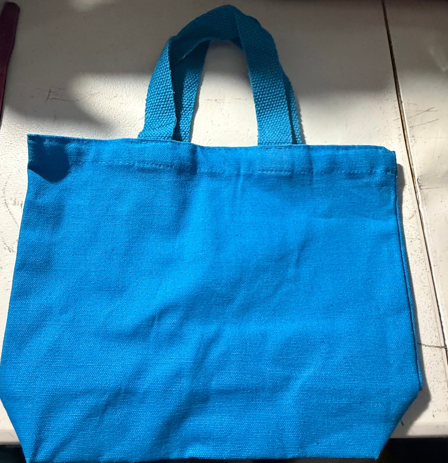 DARK BLUE MINI TOTE BAG