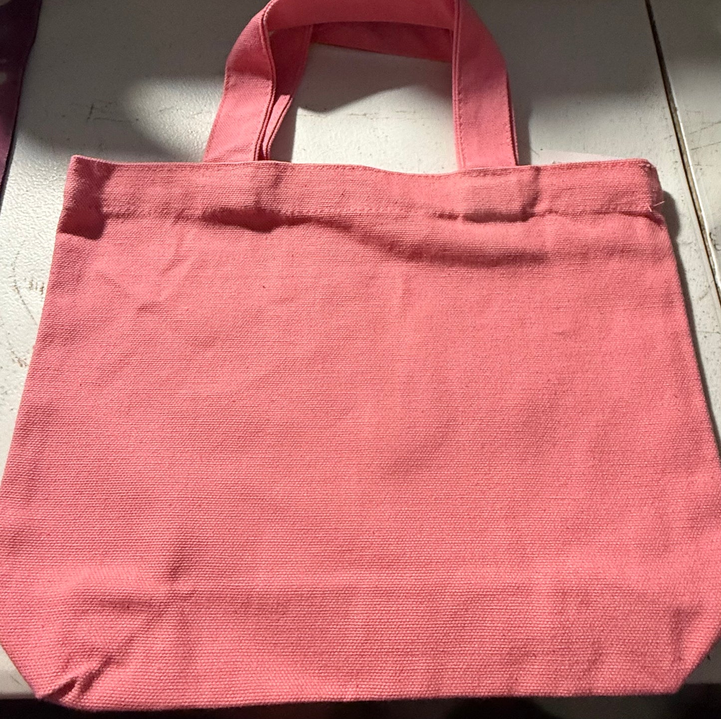 LIGHT PINK MINI TOTE BAG