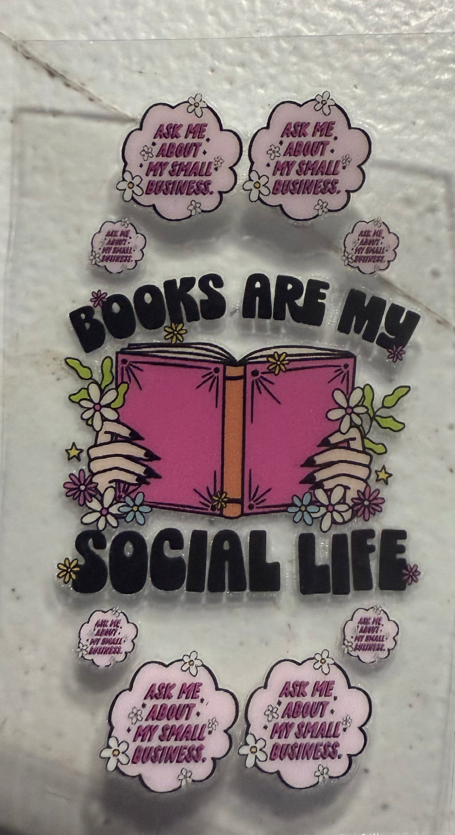 BOOKS ARE MY SOCIAL LIFE