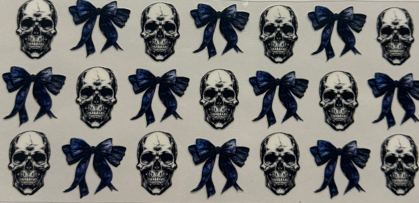 SKULLS AND BOWS