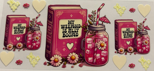 MY WEEKEND IS BOOKED LEMONADE