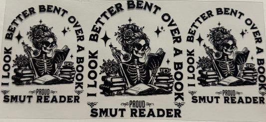 I LOOK BETTER BENT OVER A BOOK