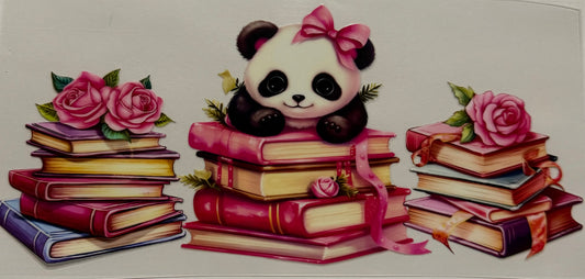 PANDA AND BOOKS