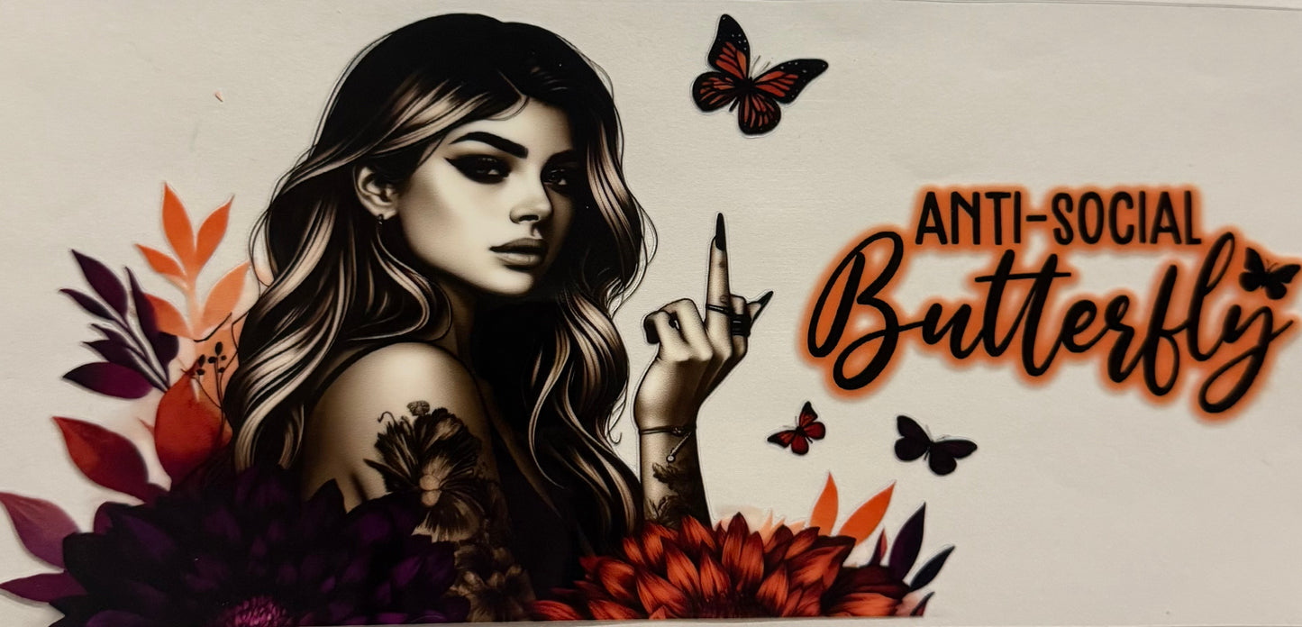 ANTI SOCIAL BUTTERFLY