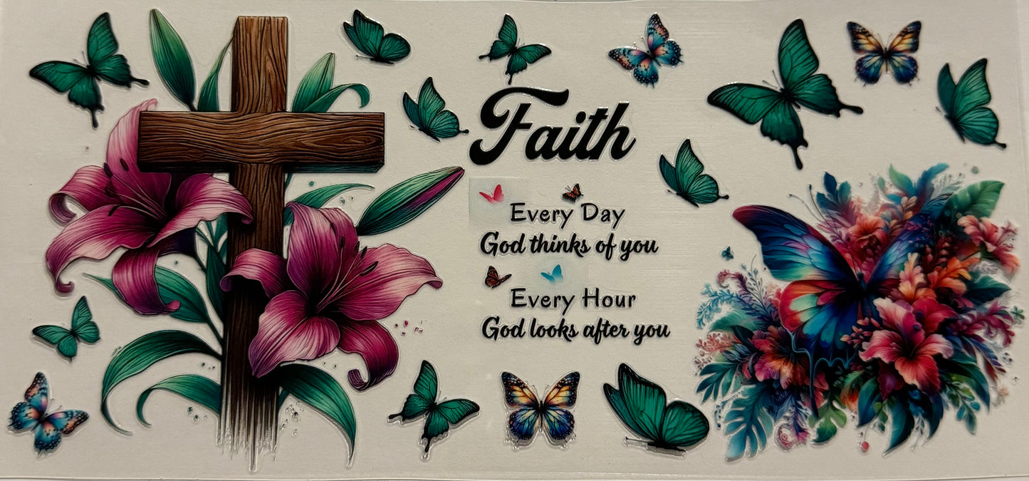 FAITH EVERYDAY GOD THINKS OF YOU