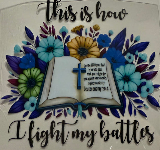 THIS IS HOW I FIGHT MY BATTLES