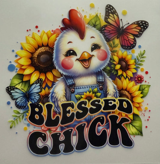 BLESSED CHICK POCKET