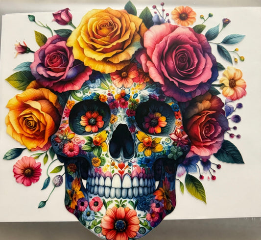 SUGARSKULL WITH ROSES