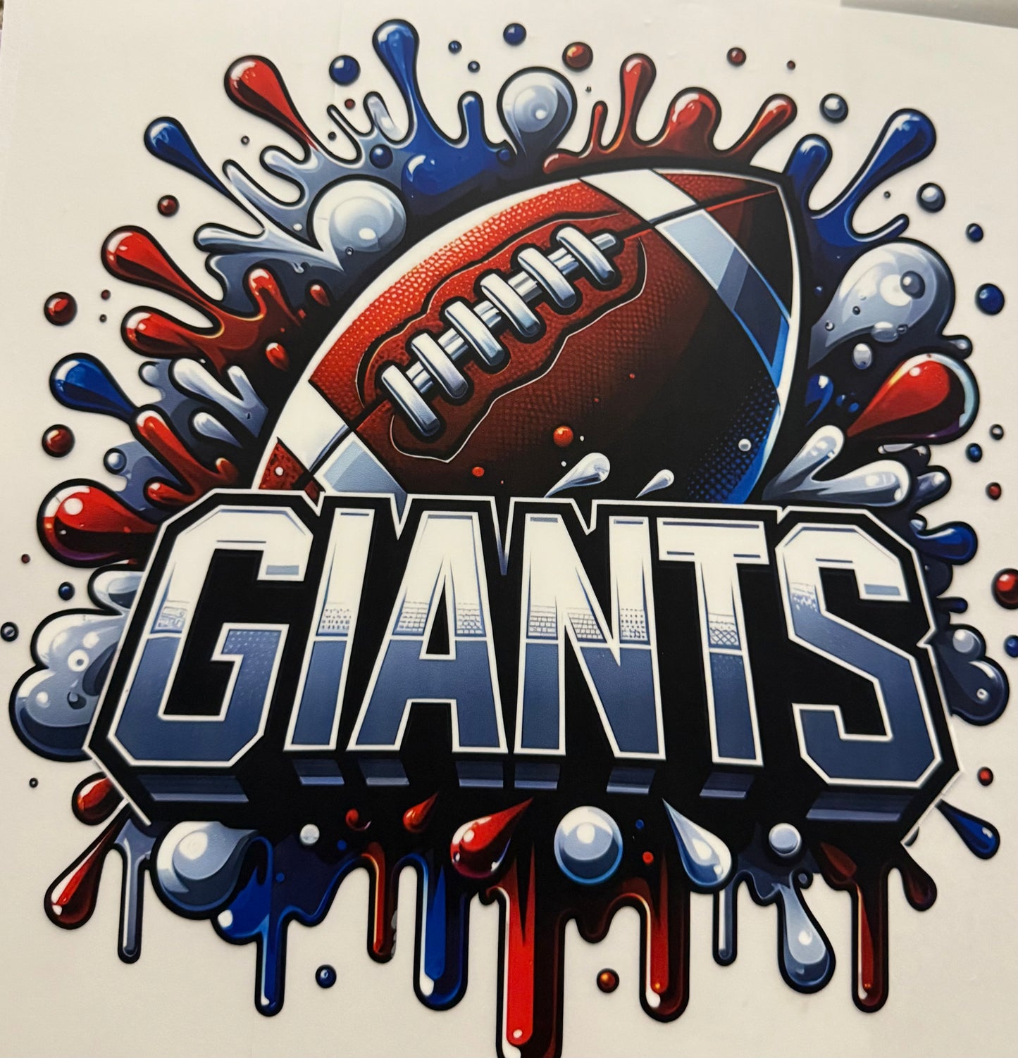 GIANTS PAINT SPLAT
