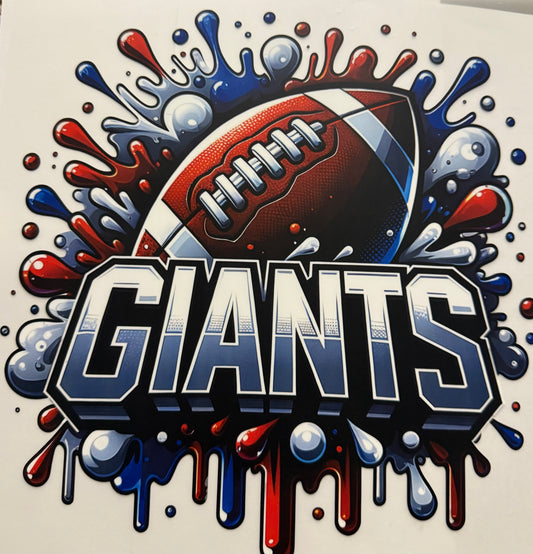 GIANTS PAINT SPLAT