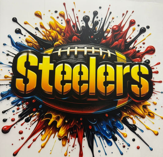 STEELERS PAINT SPLATTER