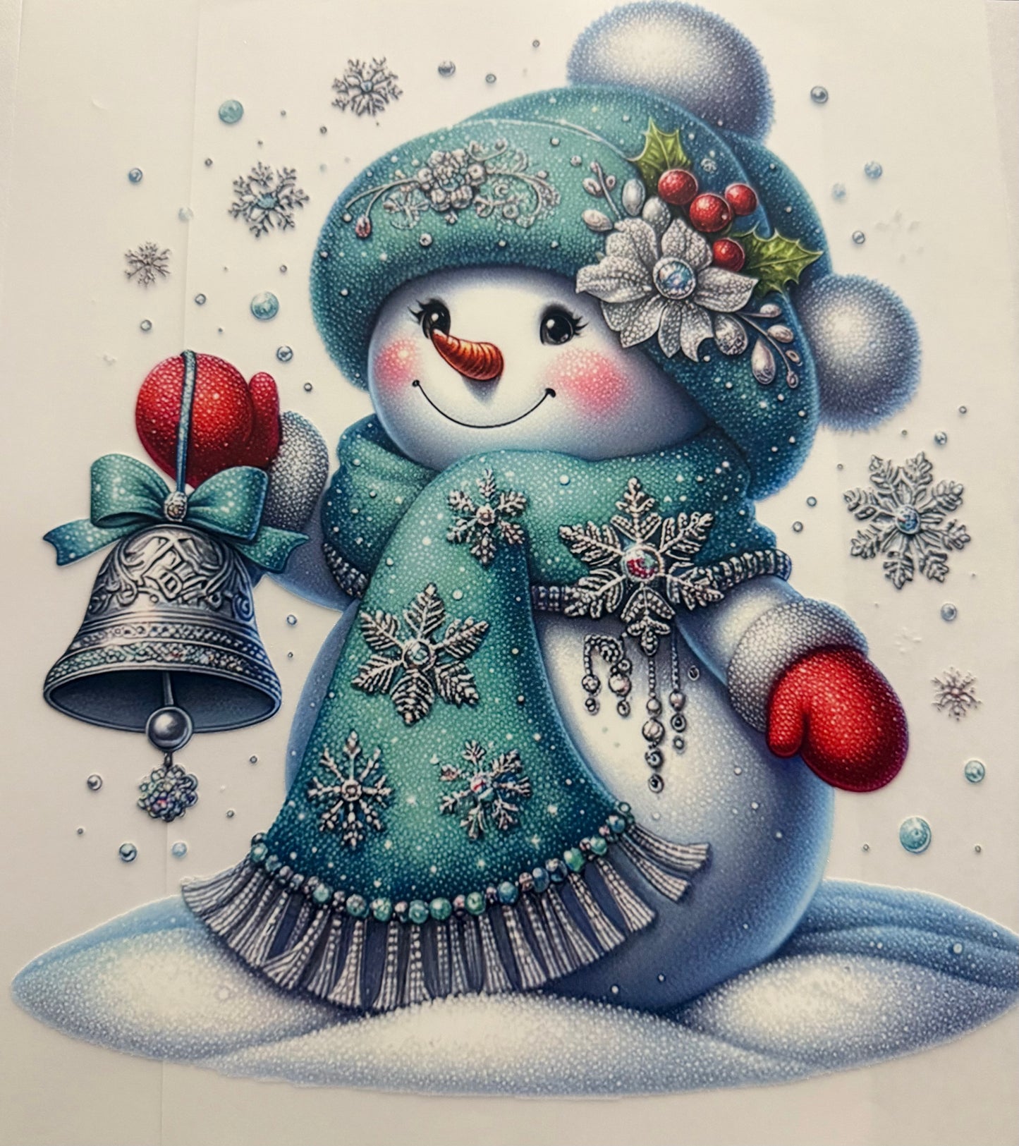 SNOWMAN AND BELL