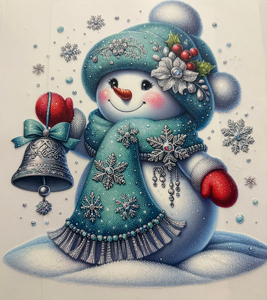 SNOWMAN AND BELL