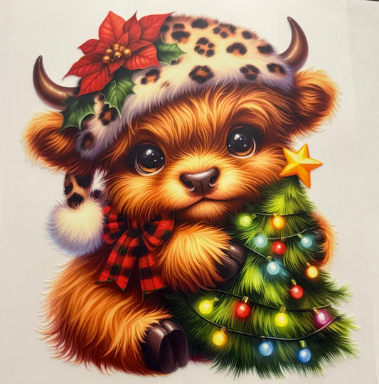 COW LEOPOARD HAT TREE