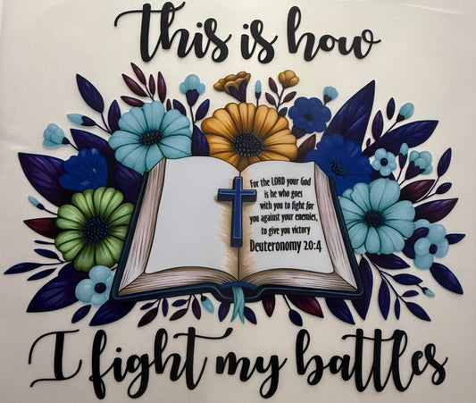 THIS IS HOW I FIGHT MY BATTLES