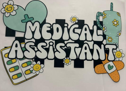 MEDICAL ASSISTANT CUP BANDAIDS