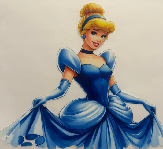 BLUE DRESS PRINCESS KIDS