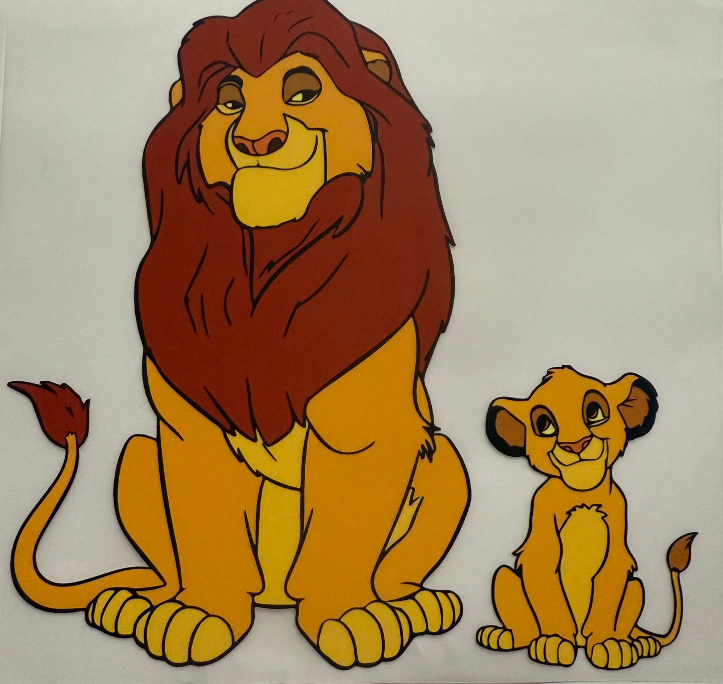 DAD LION BABY LION KIDS