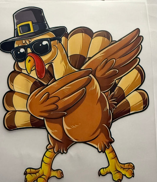DAB TURKEY WITH SUNGLASSES KIDS