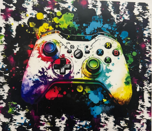 GAMER CONTROLLER PAINT SPLATTER KIDS