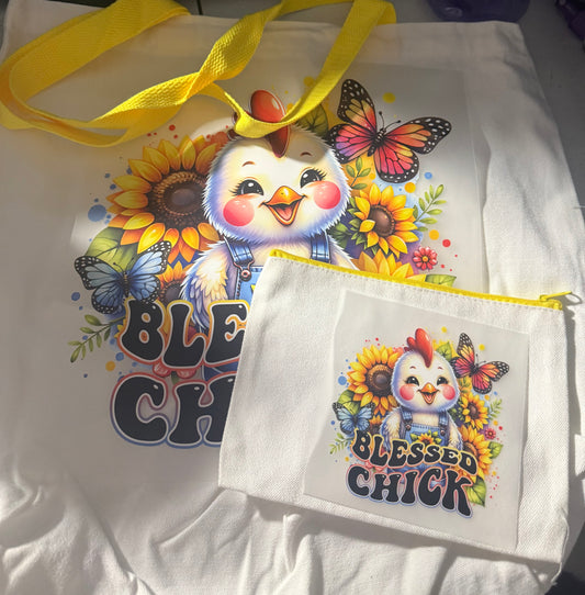 BLESSED CHICK YELLOW