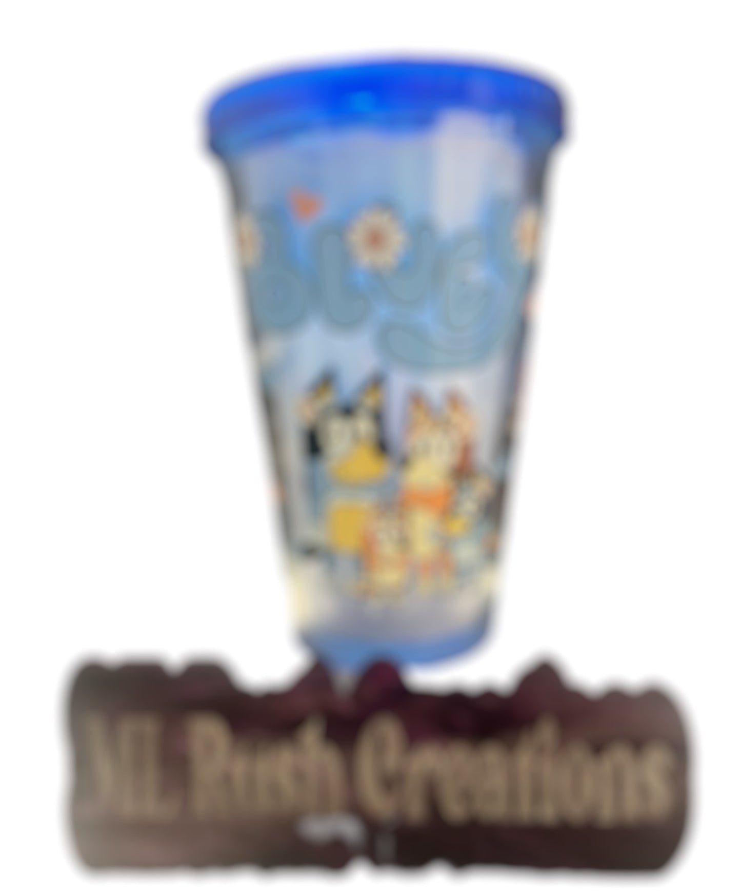Blue 18oz Kids Cup