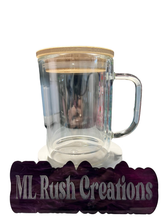 Blank Glass 16oz Mug