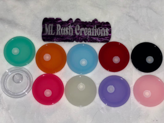 Colored Libbey Lids